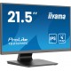 iiyama ProLite 21.5 PCAP 10pt Touchscreen monitor featuring IPS panel technology, Edge-to-Edge glass design and Anti Glare coating