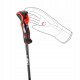 LEKI POLES 3D AIRFOIL black/red 125