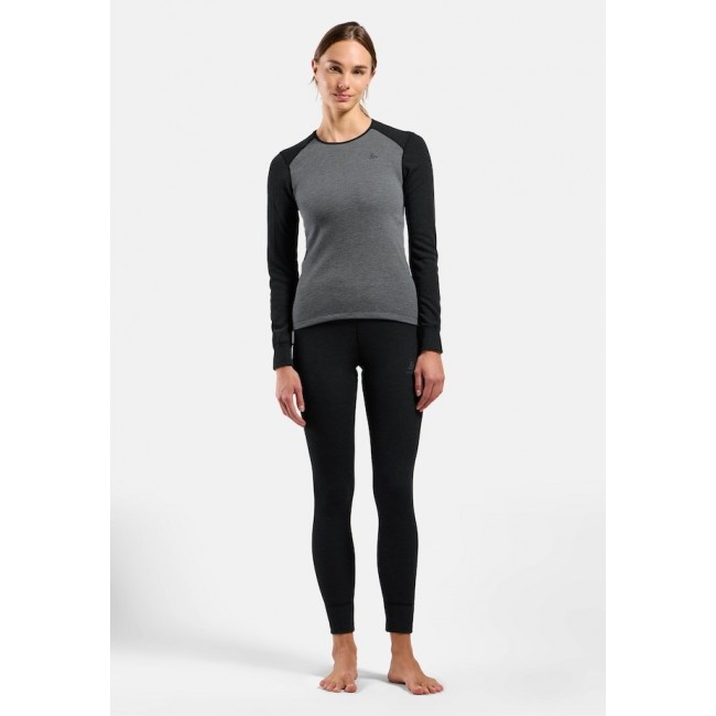 Odlo Set ACTIVE WARM ECO Special Set women's underwear set, size S, grey Odlo Set ACTIVE WARM ECO Special Set women's underwear set, size S, grey