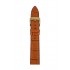 Zeppelin leather strap, brown, 18 mm