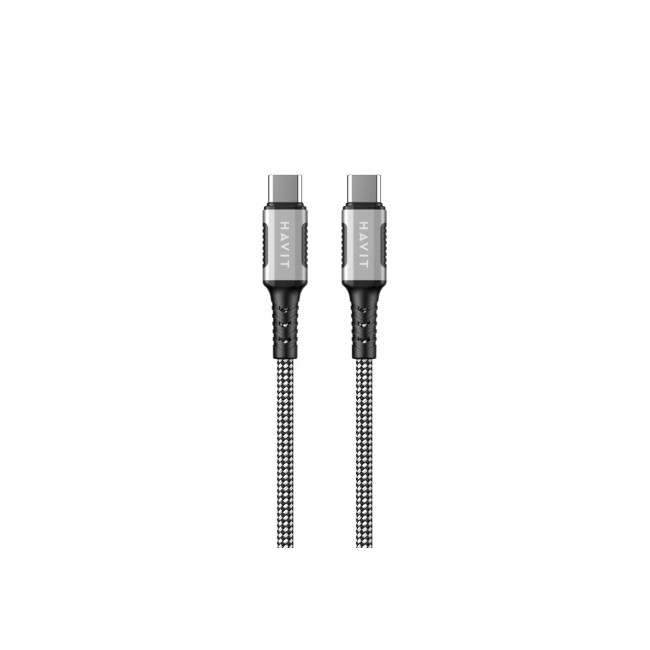 Havit CB6297 - Magnetic cable USB type C to USB type C, 1m (black)