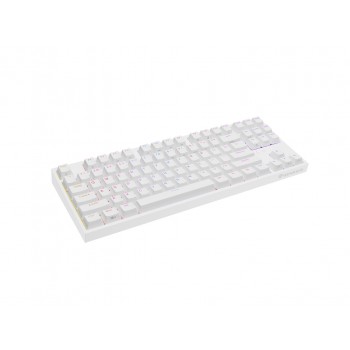 GENESIS Thor 404 TKL keyboard Gaming USB QWERTY US International White