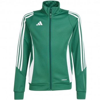 Sweatshirt for kids adidas Tiro 24 Training green IR7503 116cm