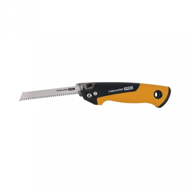Fiskars 1062934 hand saw Pruning saw 15 cm Black, Silver, Yellow