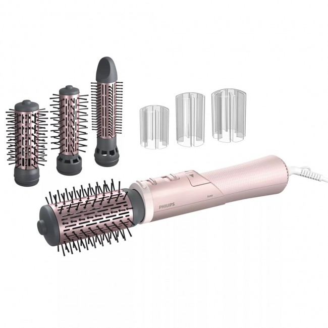 Philips | Hair Styler | BHA735/00 7000 Series | Warranty 24 month(s) | Ion conditioning | Temperature (max) C | Number of heating levels 3 | Display | 1000 W | Pink