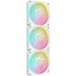 CORSAIR L fter 120*120*25 LX120 RGB iCUE Link White Triple