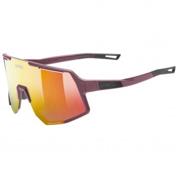 Uvex sequenze CV Multi-sport glasses Unisex Semi rimless Red