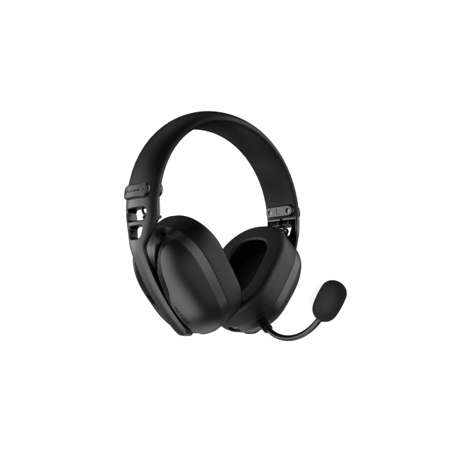 HATOR Hyperpunk 3 Wireless Gaming Headset, 2.4 GHz + Bluetooth + USB Connection, Hi-Res Audio, LDAC, THX, Black