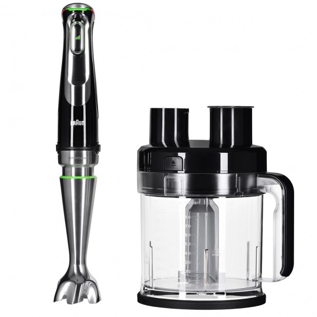 Braun MultiQuick 9 MQ 9187XLI 0.6 L Immersion blender 1200 W Black, Stainless steel Braun MultiQuick 9 MQ 9187XLI 0.6 L Immersion blender 1200 W Black, Stainless steel