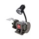 AWTOOLS BENCH GRINDER 125mm/150W WITH LIGHT