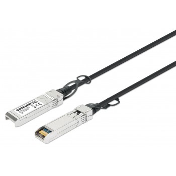 Intellinet 1m 10G SFP+ Passive Direct Attach Copper Twinax Cable 30AWG MSA SFP-H10GB-CU1M compatible