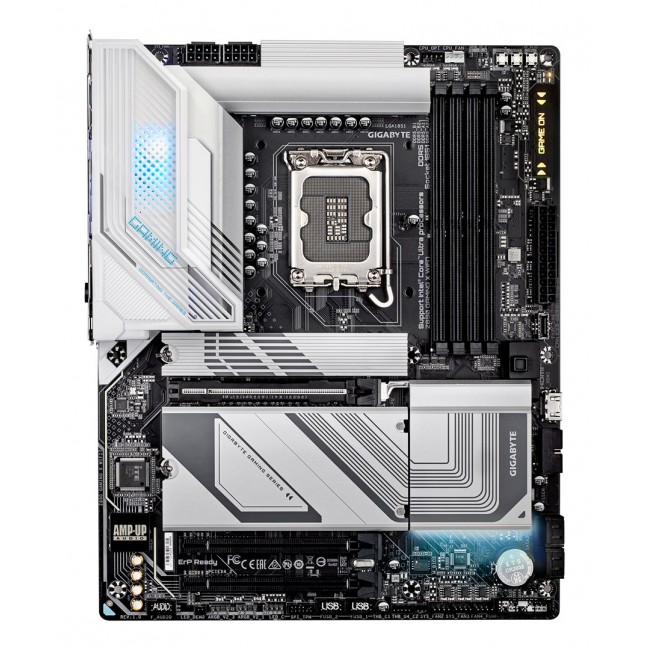 GIGABYTE Z890 GAMING X WIFI7 Motherboard - Supports Intel Core Ultra (Series 2) CPUs, 16+1+2 phases VRM, up to 8800MHz DDR5 (OC), 1xPCIe 5.0 + 3xPCIe 4.0, Wi-Fi 7, 2.5GbE LAN, USB 4