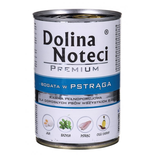 Dolina Noteci Premium Trout - wet dog food 400 g Dolina Noteci Premium Trout - wet dog food 400 g