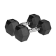 REBEL ACTIVE Hantle eliwne gumowane 2x10 kg REBEL ACTIVE Hantle eliwne gumowane 2x10 kg