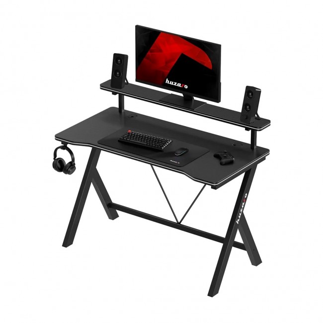 Huzaro Hero 1.9 Black gaming desk Huzaro Hero 1.9 Black gaming desk