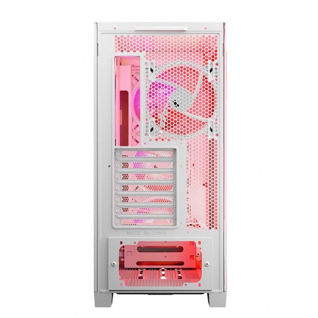 MODECOM Case VOLCANO EXPANSE S APEX ARGB MIDI White MODECOM Case VOLCANO EXPANSE S APEX ARGB MIDI White