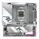 GIGABYTE B850M AORUS ELITE WIFI6E ICE Motherboard- AMD Ryzen 9000 Series CPUs, 12+2+1 Phases Digital VRM, up to 8200MHz DDR5 (OC), 1xPCIe 5.0 + 1xPCIe 4.0 M.2, 2.5LAN, WIFI 7, USB 3.2 Gen 2 GIGABYTE B850M AORUS ELITE WIFI6E ICE Motherboard- AMD Ryzen 9000 Series CPUs, 12+2+1 Phases Digital VRM, up to 8200MHz DDR5 (OC), 1xPCIe 5.0 + 1xPCIe 4.0 M.2, 2.5LAN, WIFI 7, USB 3.2 Gen 2