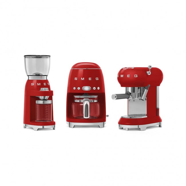 Smeg 50's Style Coffee Grinder CGF11RDEU Red