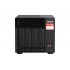 QNAP TS-473A NAS Tower Ryzen Embedded V1500B 8 GB DDR4 0 TB QNAP Turbo System Black