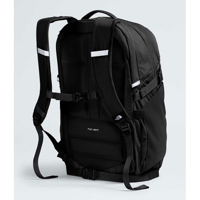 The North Face Router backpack Rucksack Black Nylon, Recycled polyester