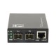 LevelOne RJ45 to SFP Gigabit Media Converter Switch, 2 x SFP, 1 x RJ45 LevelOne RJ45 to SFP Gigabit Media Converter Switch, 2 x SFP, 1 x RJ45