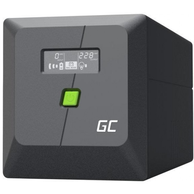 Green Cell uninterruptible power supply (UPS) Line-Interactive 1 kVA 600 W 4 AC outlet(s)