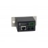 LevelOne RJ45 to ST Fast Ethernet Industrial Media Converter, Multi-Mode Fiber, 2km, -40 C to 75 C