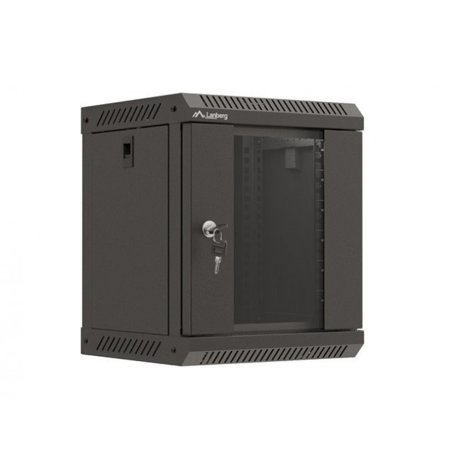 Lanberg WF11-3306-10B rack cabinet 6U Wall mounted rack Black Lanberg WF11-3306-10B rack cabinet 6U Wall mounted rack Black