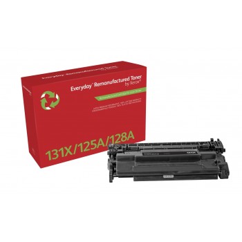 Everyday Black Remanufactured Toner by Xerox compatible with HP 131X (CF210X), High capacity
