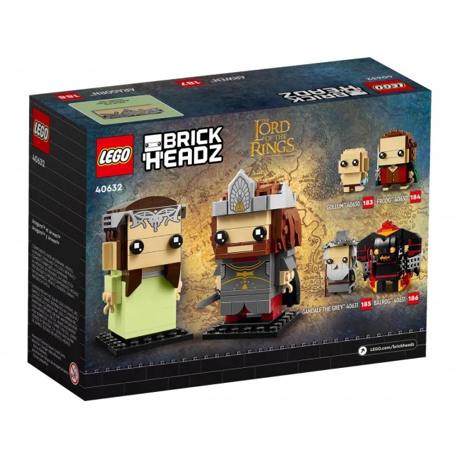 LEGO BRICKHEADZ 40632 Aragorn and Arwen