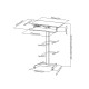 Maclean MC-835 Portable Desk Electric Height Adjustable 72 -122cm max. 37 kg Control Panel Sit Stand Work Station Maclean MC-835 Portable Desk Electric Height Adjustable 72 -122cm max. 37 kg Control Panel Sit Stand Work Station