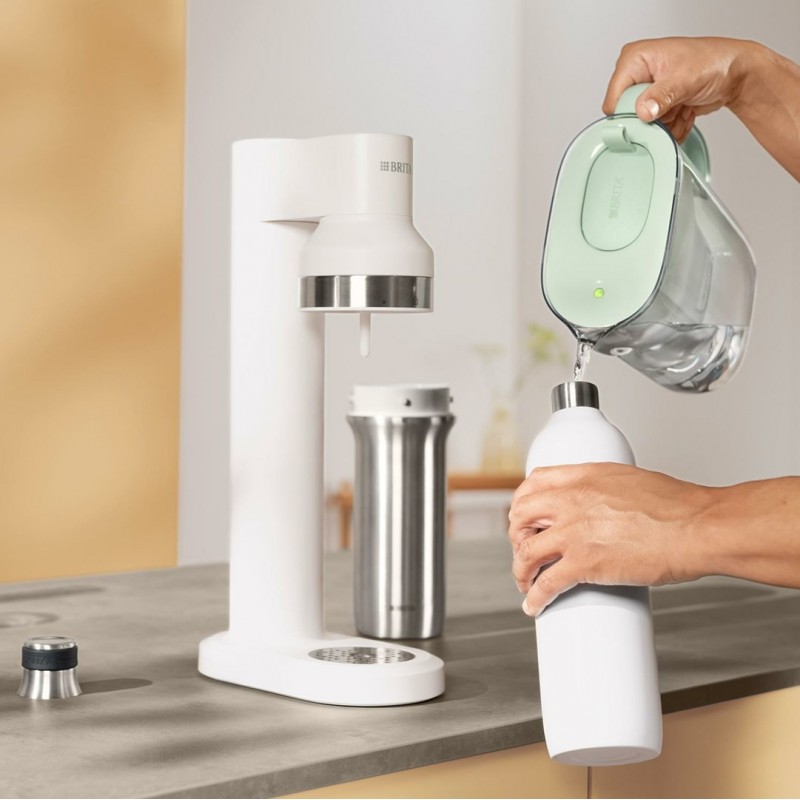 Brita sodaTRIO bottle (0.65 l white)