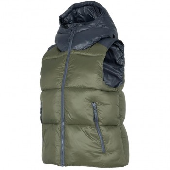 Women's vest 4F khaki H4Z22 KUDP004 43S M