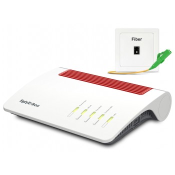 FRITZ!Box 5590 Fiber wireless router Gigabit Ethernet Dual-band (2.4 GHz / 5 GHz) White