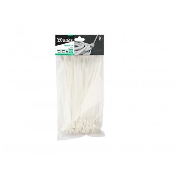 PLASTIC HEADBAND WHITE 8,8x550/100pcs