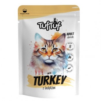 TUF TUF with turkey - wet cat food - 100g