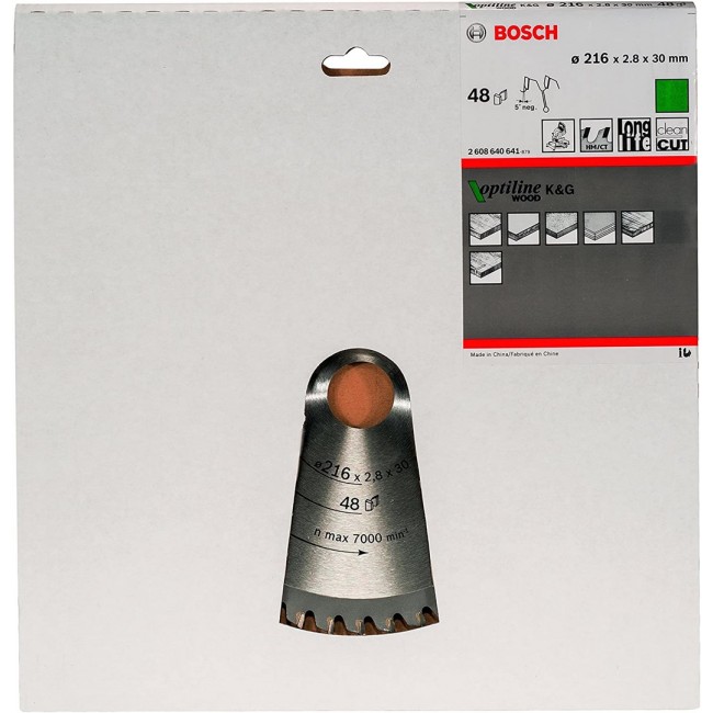 Bosch Optiline Wood Circular Saw Blades