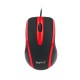Havit HV-MS753 - universal computer mouse, red and black Havit HV-MS753 - universal computer mouse, red and black