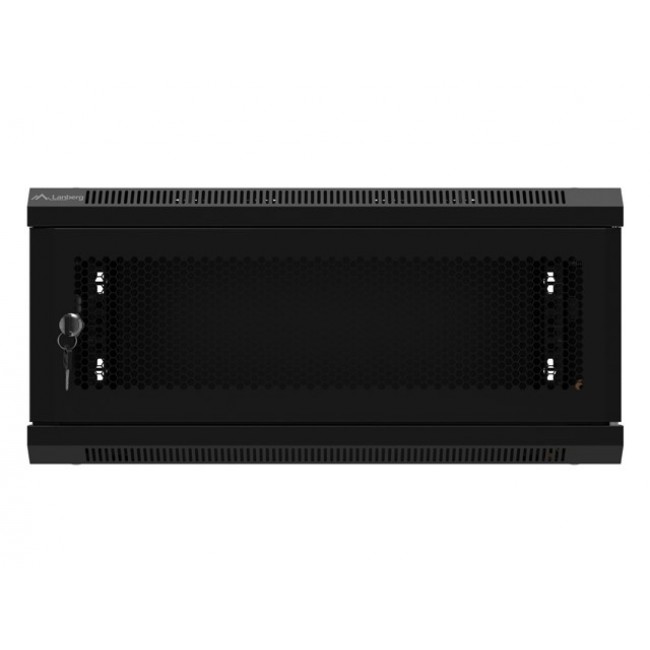 Lanberg WF01-6404-23B rack cabinet 4U Wall mounted rack Black Lanberg WF01-6404-23B rack cabinet 4U Wall mounted rack Black