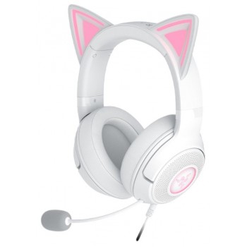 Razer Kraken Kitty V2 Headset Wired Head-band Gaming USB Type-A White