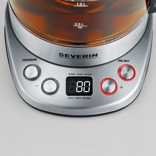 Severin WK 3480 electric kettle 1.7 L 3000 W White