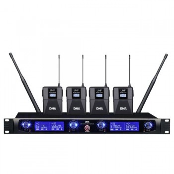DNA WM4 Wireless Mic Set 4x Transmitters