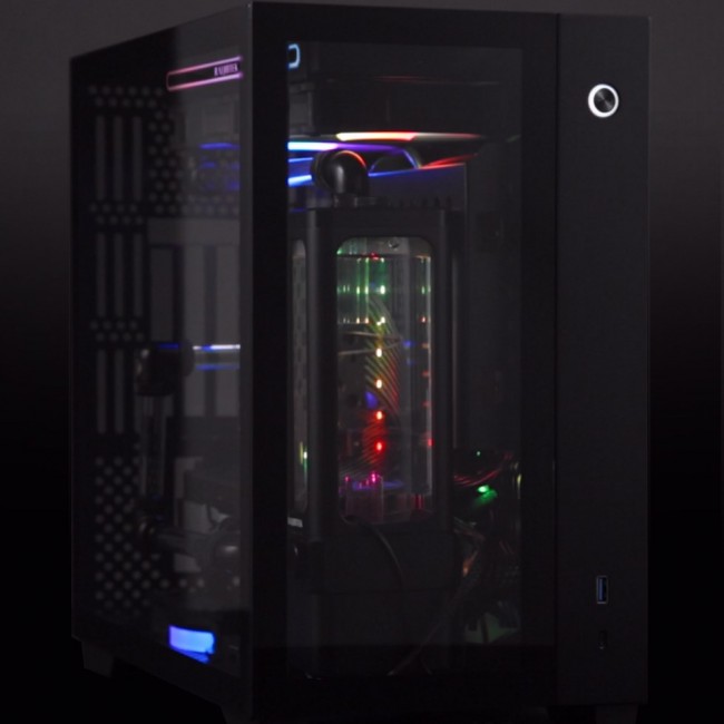 RAIJINTEK PAEAN Mini Mini Tower Black