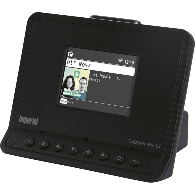 Telestar IMPERIAL DABMAN i410 BT Internet Analog & digital Black