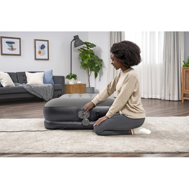Bestway Tritech Twin Air Mattress with Built-in USB Pump 1.91 m x 97 cm x 36 cm