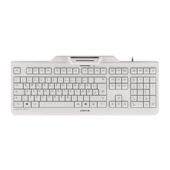 CHERRY KC 1000 SC keyboard USB Swiss Grey CHERRY KC 1000 SC keyboard USB Swiss Grey