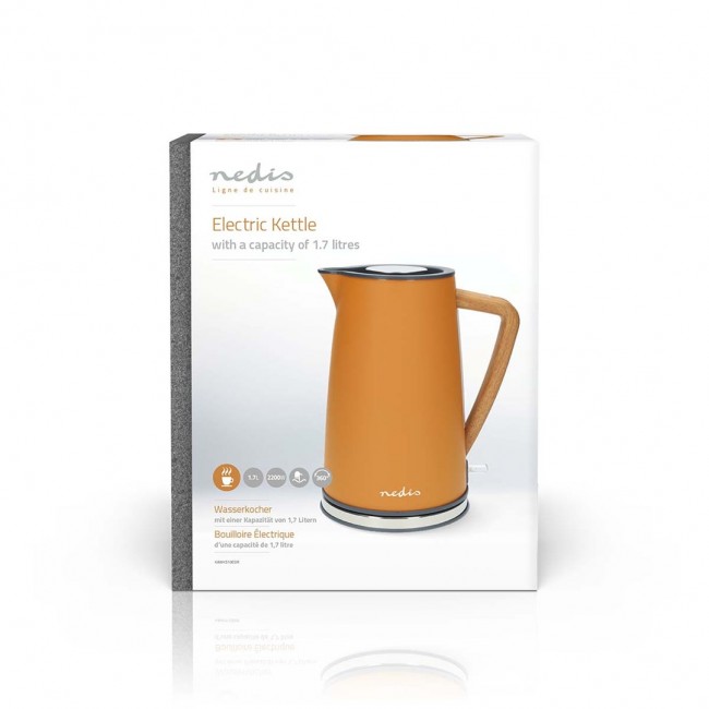 Electric kettle Nedis 1.7L Orange