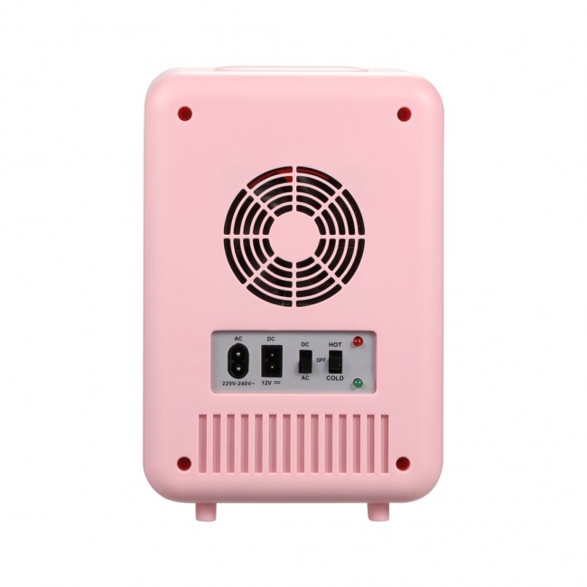 Adler | AD 8084 | Mini Refrigerator | Free standing | Larder | Height 27 cm | Fridge net capacity 4 L | Pink