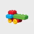 Marioinex brick building blocks + 2 wheels, 30 pieces Marioinex brick building blocks + 2 wheels, 30 pieces