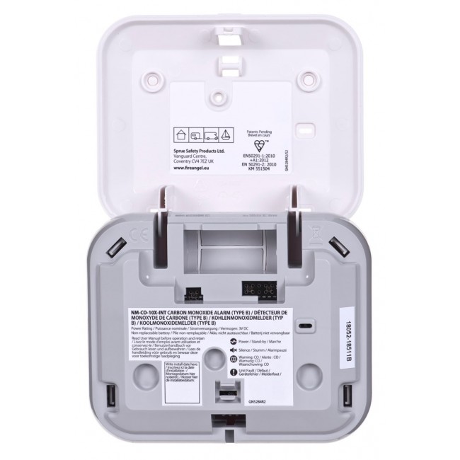 Carbonmonoxide Detector NM-C0-10X Wi-Safe 2 10 Year CO Alarm Carbonmonoxide Detector NM-C0-10X Wi-Safe 2 10 Year CO Alarm